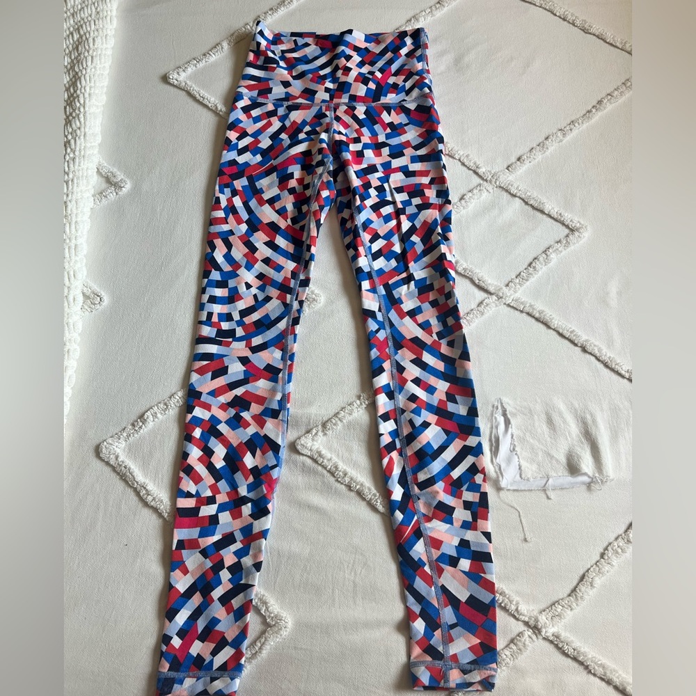 Lululemon limited edition multicolor leggings.